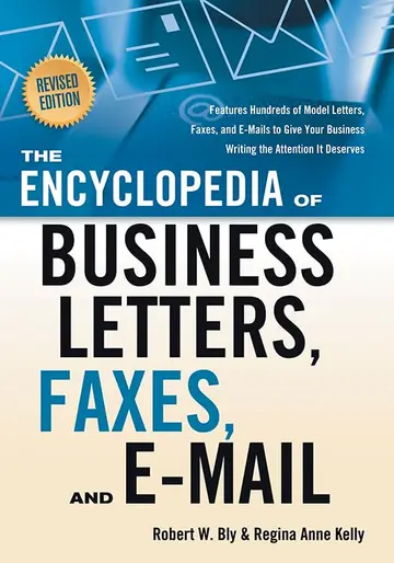 Cover of Encyclopedia of Business Letters, Faxes, and E-Mail