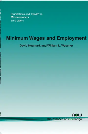 Cover of Minimum Wages and Employment (Foundations and Trends (R) in Microeconomics)