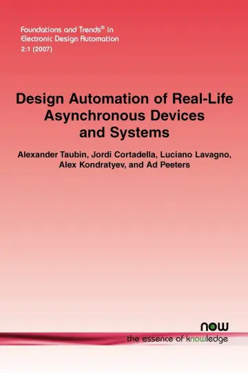Cover of Design Automation of Real-Life Asynchronous Devices and Systems