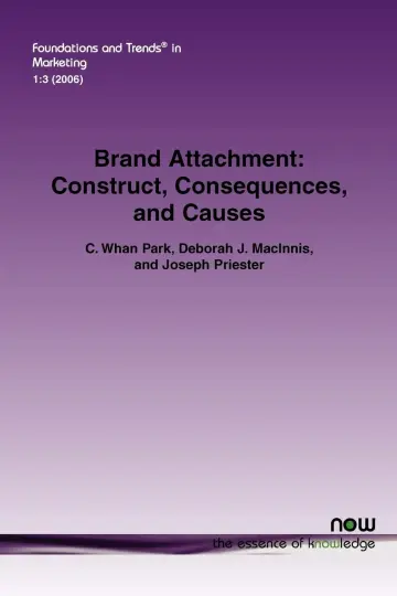 Cover of Brand Attachment