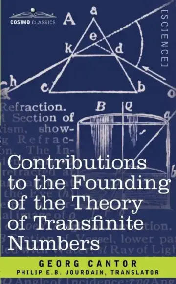 Cover of Contributions to the Founding of the Theory of Transfinite Numbers
