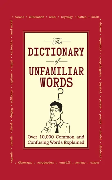 Cover of The Dictionary of Unfamiliar Words