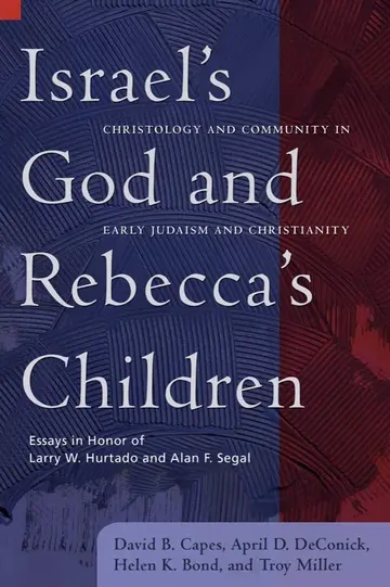 Cover of Israel's God and Rebecca's Children