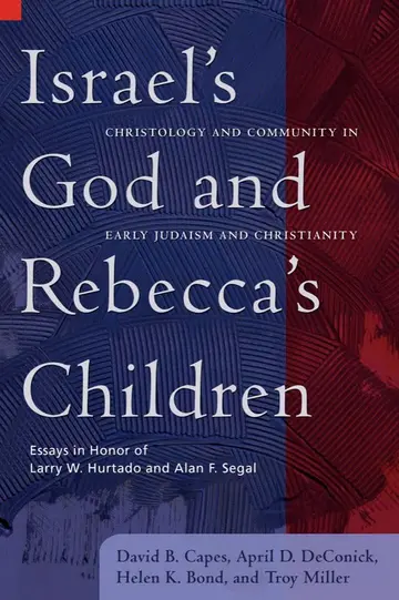 Cover of Israel's God and Rebecca's Children
