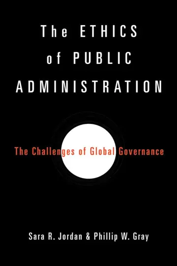 Cover of The Ethics of Public Administration