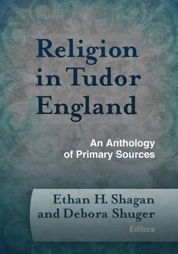 Cover of Religion in Tudor England