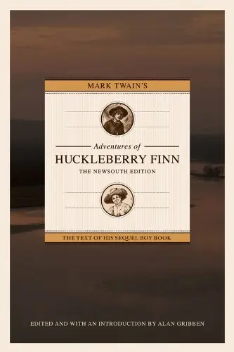 Cover of Mark Twain's Adventures of Huckleberry Finn