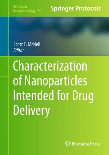 Cover of Characterization of Nanoparticles Intended for Drug Delivery