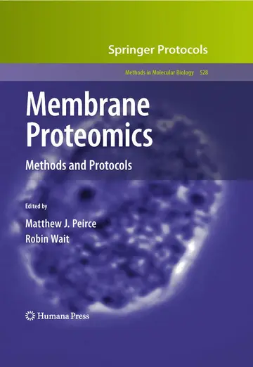 Cover of Membrane Proteomics