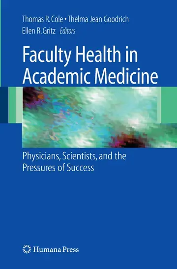 Cover of Faculty Health in Academic Medicine