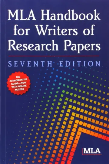 Cover of MLA Handbook for Writers of Research Papers