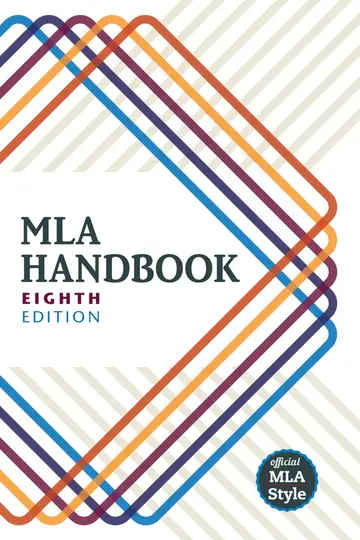 Cover of MLA Handbook
