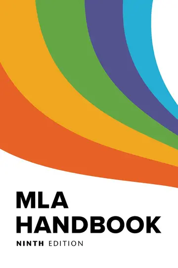 Cover of MLA Handbook