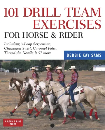Cover of 101 Drill Team Exercises for Horse and Rider