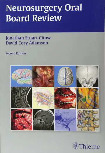 Cover of Neurosurgery Oral Board Review
