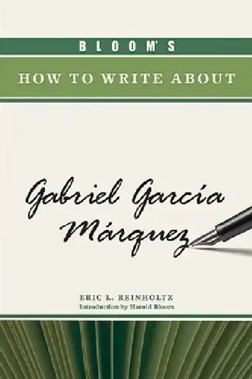 Cover of Bloom's How to Write about Gabriel García Márquez
