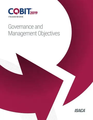 Cover of COBIT 2019 Framework