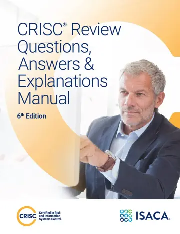 Cover of CRISC Review Questions, Answers and Explanations, 6th Edition