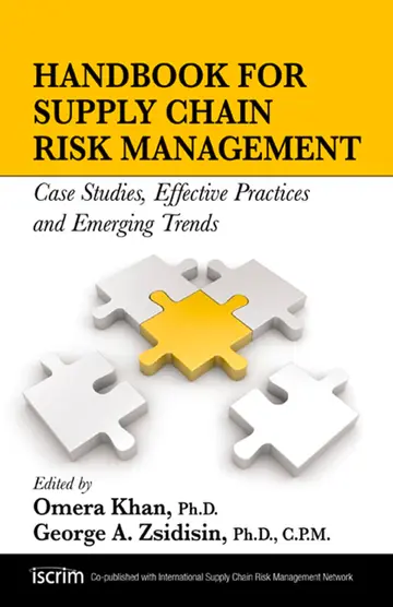 Cover of Handbook for Supply Chain Risk Management