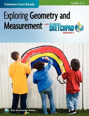 Cover of The Geometer's Sketchpad, Grades 3-5, Exploring Geometry and Measurement