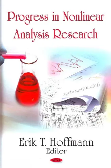 Cover of Progress in Nonlinear Analysis Research