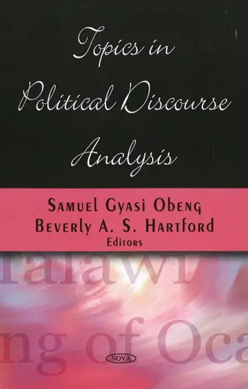 Cover of Topics in Political Discourse Analysis