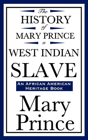 Cover of The History of Mary Prince, a West Indian Slave