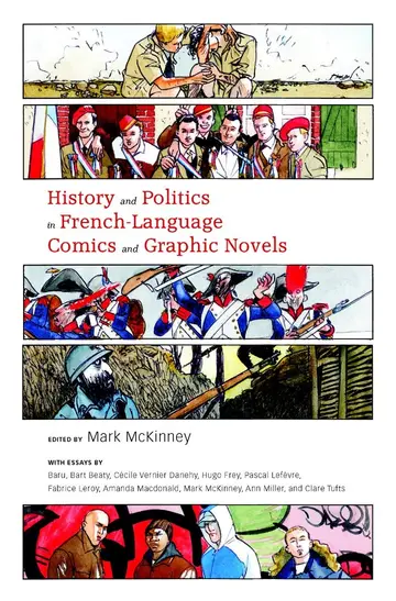 Cover of History and Politics in French-Language Comics and Graphic Novels