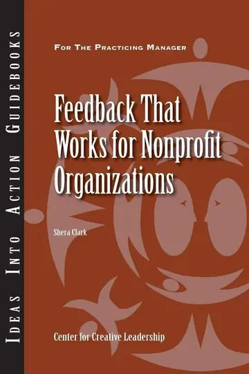 Cover of Feedback That Works for Nonprofit Organizations