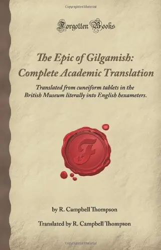 Cover of The Epic of Gilgamesh, Complete Academic Translation