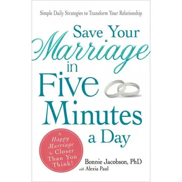 Cover of Save Your Marriage in Five Minutes a Day