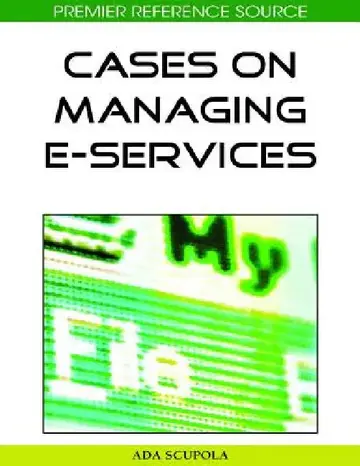 Cover of Cases on Managing E-Services