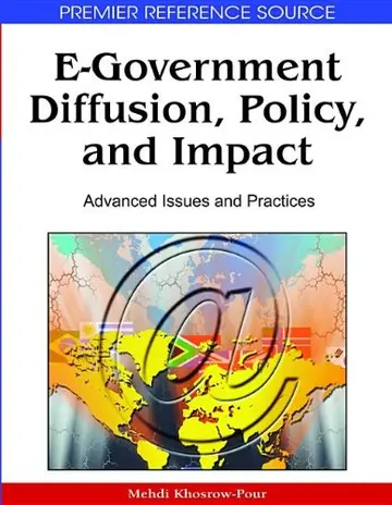 Cover of E-government Diffusion, Policy and Impact