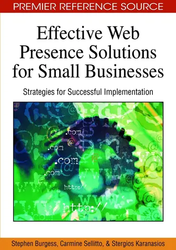 Cover of Effective Web Presence Solutions for Small Businesses