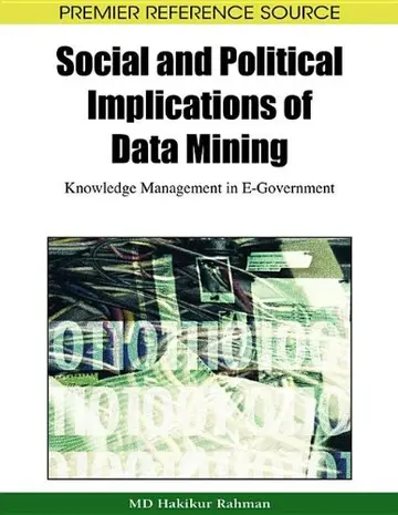 Cover of Social and Political Implications of Data Mining