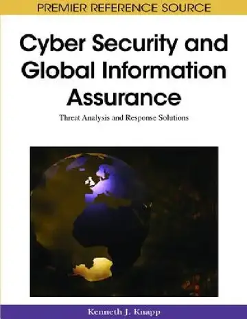 Cover of Cyber Security and Global Information Assurance