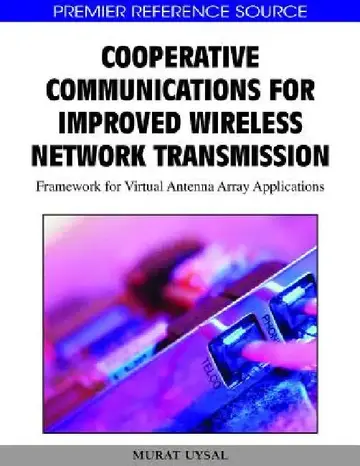 Cover of Cooperative Communications for Improved Wireless Network Transmission