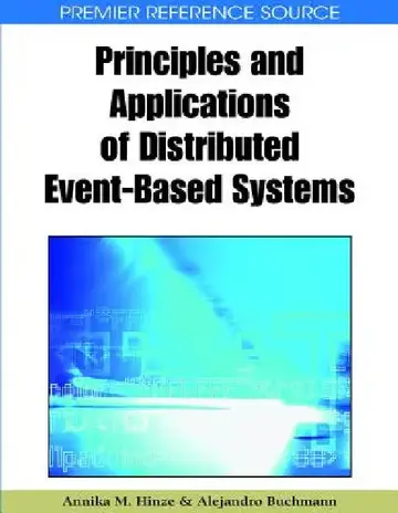 Cover of Principles and Applications of Distributed Event-Based Systems