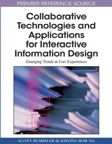 Cover of Collaborative Technologies and Applications for Interactive Information Design