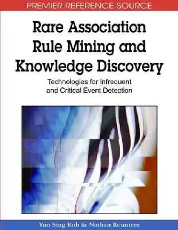 Cover of Rare Association Rule Mining and Knowledge Discovery