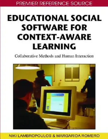 Cover of Educational Social Software for Context-Aware Learning