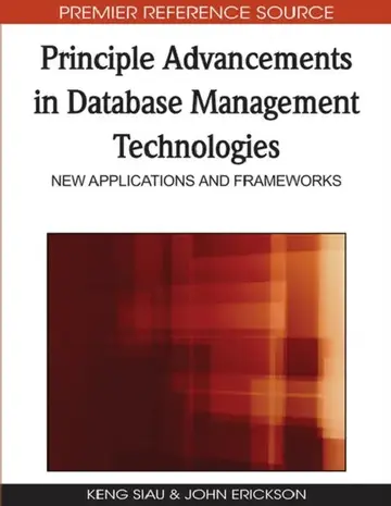 Cover of Principle Advancements in Database Management Technologies