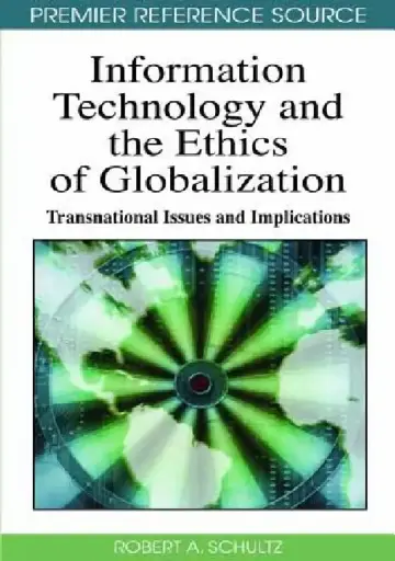 Cover of Information Technology and Ethics of Globalization
