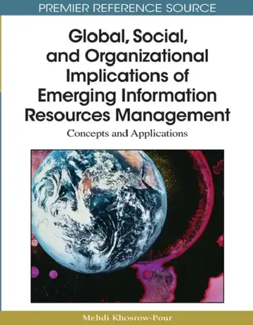 Cover of Global, Social, and Organizational Implications of Emerging Information Resources Management