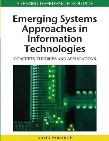 Cover of Emerging Systems Approaches in Information Technologies