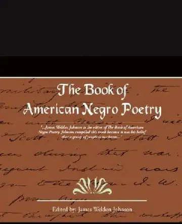Cover of The Book of American Negro Poetry