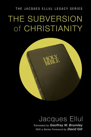 Cover of The Subversion of Christianity