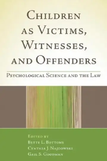 Cover of Children as Victims, Witnesses, and Offenders