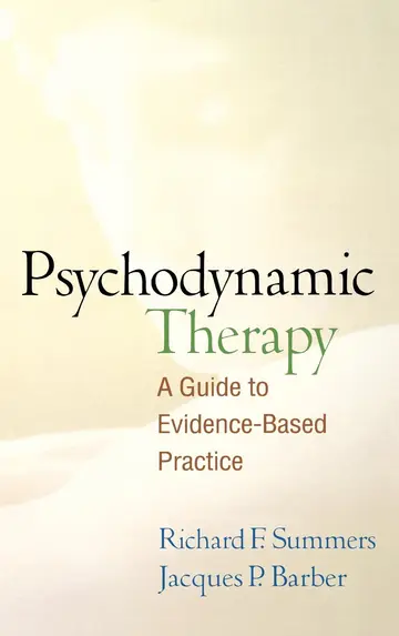 Cover of Psychodynamic Therapy
