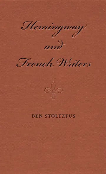 Cover of Hemingway and French Writers